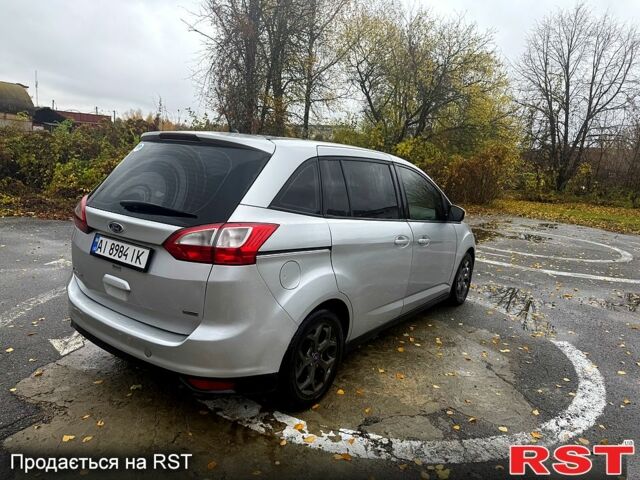 Серый Форд Гранд С-макс, объемом двигателя 1.6 л и пробегом 320 тыс. км за 8500 $, фото 12 на Automoto.ua