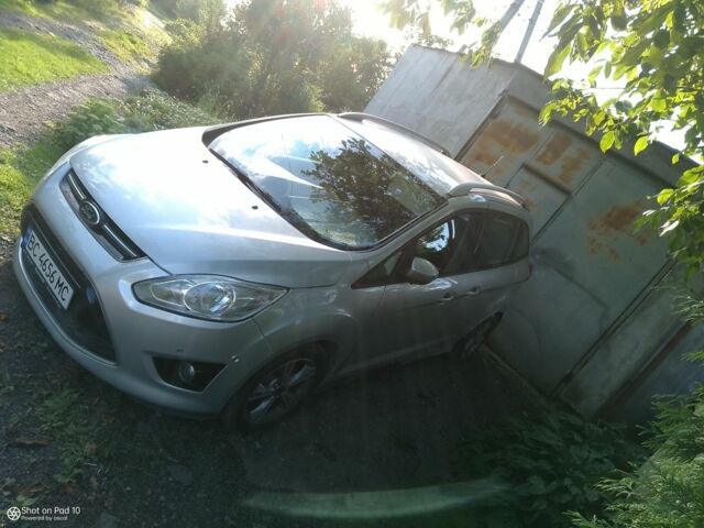 Серый Форд Гранд С-макс, объемом двигателя 1.6 л и пробегом 120 тыс. км за 7550 $, фото 2 на Automoto.ua