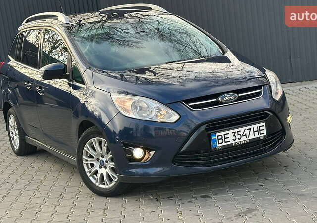 Синий Форд Гранд С-макс, объемом двигателя 1.6 л и пробегом 265 тыс. км за 7700 $, фото 7 на Automoto.ua