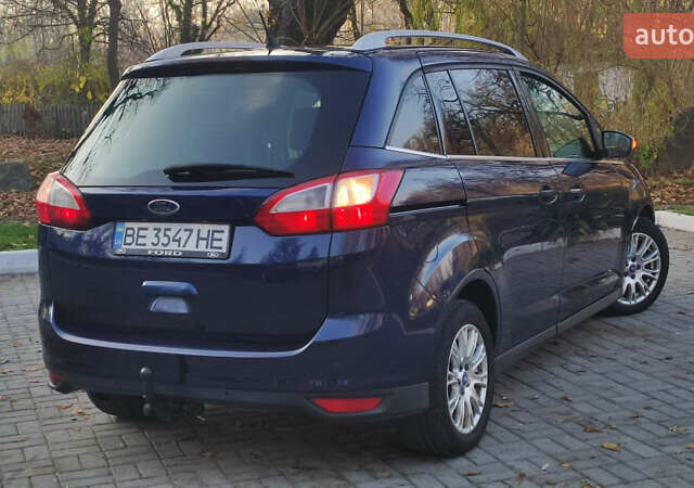 Синий Форд Гранд С-макс, объемом двигателя 1.6 л и пробегом 265 тыс. км за 7700 $, фото 26 на Automoto.ua