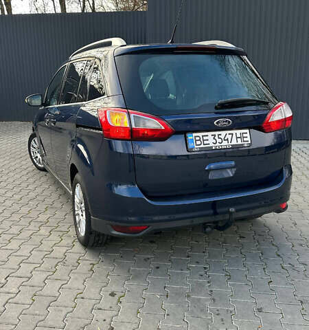 Синий Форд Гранд С-макс, объемом двигателя 1.6 л и пробегом 265 тыс. км за 7700 $, фото 13 на Automoto.ua