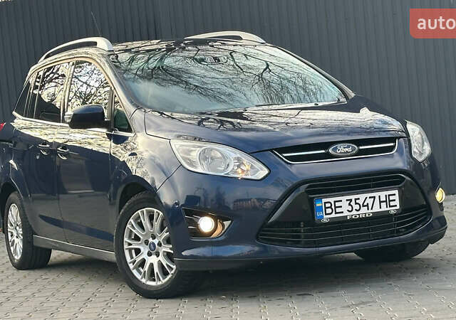 Синий Форд Гранд С-макс, объемом двигателя 1.6 л и пробегом 265 тыс. км за 7700 $, фото 9 на Automoto.ua