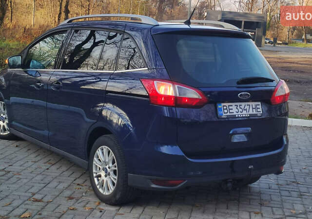 Синий Форд Гранд С-макс, объемом двигателя 1.6 л и пробегом 265 тыс. км за 7700 $, фото 19 на Automoto.ua