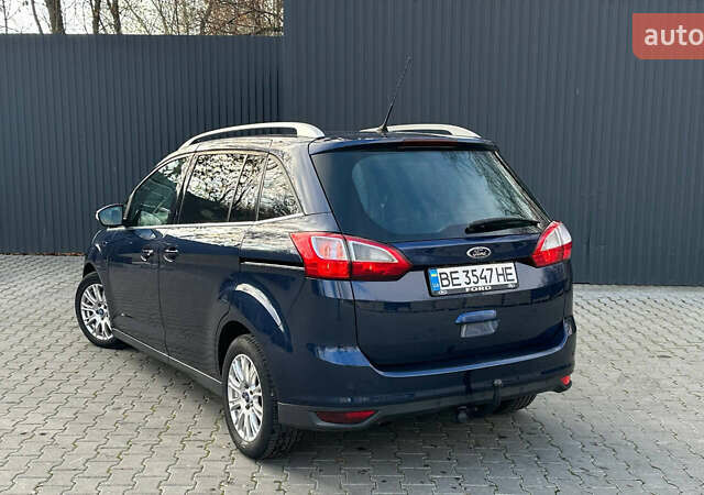 Синий Форд Гранд С-макс, объемом двигателя 1.6 л и пробегом 265 тыс. км за 7700 $, фото 10 на Automoto.ua