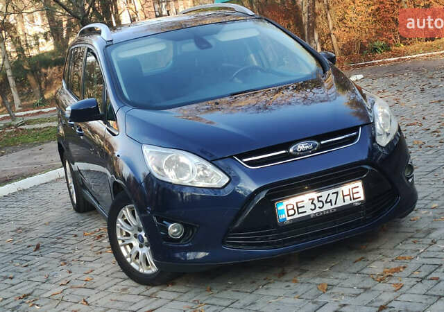 Синий Форд Гранд С-макс, объемом двигателя 1.6 л и пробегом 265 тыс. км за 7700 $, фото 53 на Automoto.ua