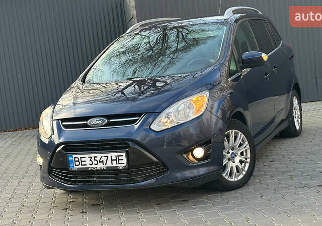 Синий Форд Гранд С-макс, объемом двигателя 1.6 л и пробегом 265 тыс. км за 7700 $, фото 3 на Automoto.ua