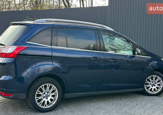Синий Форд Гранд С-макс, объемом двигателя 1.6 л и пробегом 265 тыс. км за 7700 $, фото 18 на Automoto.ua