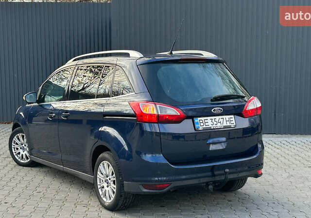 Синий Форд Гранд С-макс, объемом двигателя 1.6 л и пробегом 265 тыс. км за 7700 $, фото 11 на Automoto.ua