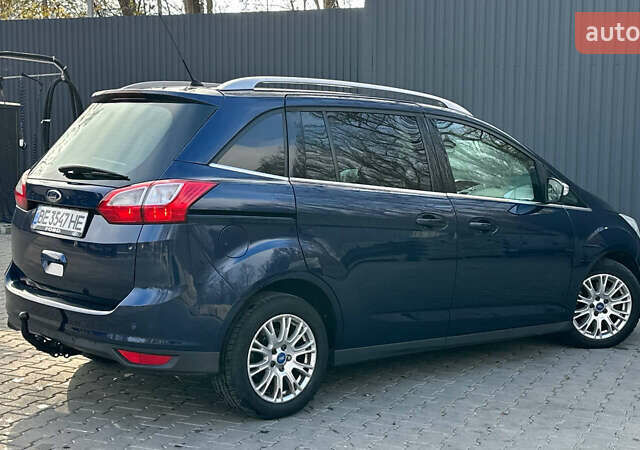 Синий Форд Гранд С-макс, объемом двигателя 1.6 л и пробегом 265 тыс. км за 7700 $, фото 15 на Automoto.ua
