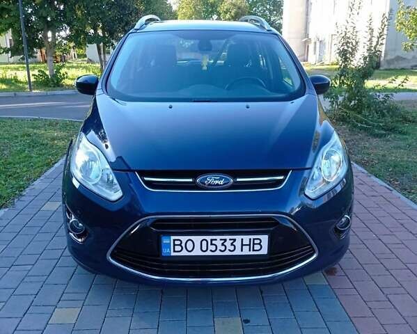 Синий Форд Гранд С-макс, объемом двигателя 1.6 л и пробегом 245 тыс. км за 6900 $, фото 2 на Automoto.ua