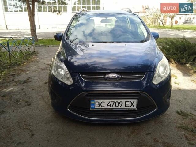 Синий Форд Гранд С-макс, объемом двигателя 1.6 л и пробегом 256 тыс. км за 7500 $, фото 10 на Automoto.ua