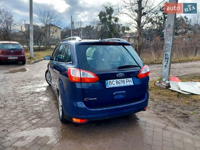 Синий Форд Гранд С-макс, объемом двигателя 2 л и пробегом 245 тыс. км за 12500 $, фото 11 на Automoto.ua