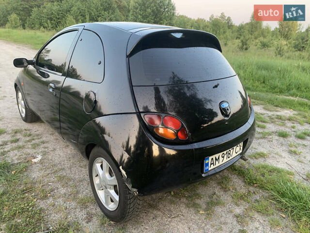 Черный Форд КА, объемом двигателя 1.3 л и пробегом 350 тыс. км за 1700 $, фото 6 на Automoto.ua