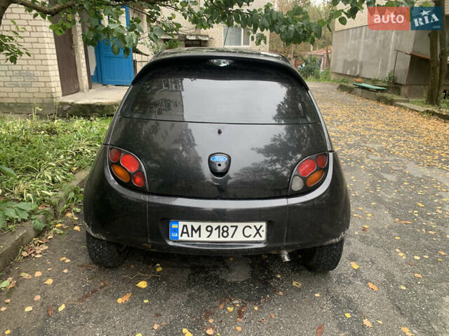 Черный Форд КА, объемом двигателя 1.3 л и пробегом 40 тыс. км за 1850 $, фото 4 на Automoto.ua