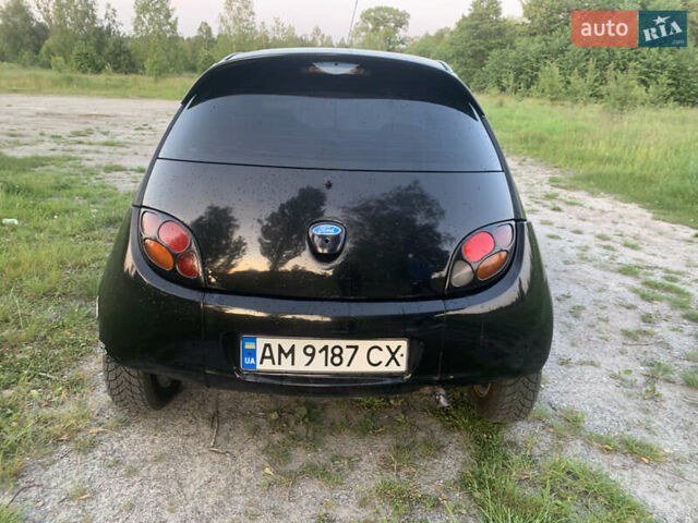 Черный Форд КА, объемом двигателя 1.3 л и пробегом 350 тыс. км за 1700 $, фото 4 на Automoto.ua