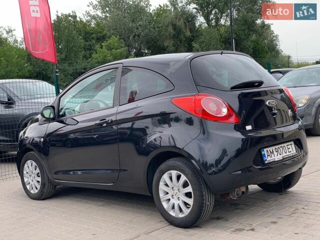 Черный Форд КА, объемом двигателя 1.2 л и пробегом 86 тыс. км за 4999 $, фото 14 на Automoto.ua
