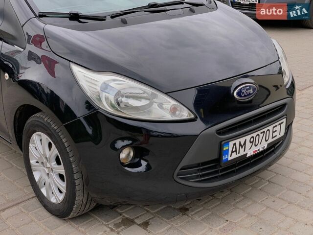 Черный Форд КА, объемом двигателя 1.2 л и пробегом 86 тыс. км за 4999 $, фото 7 на Automoto.ua