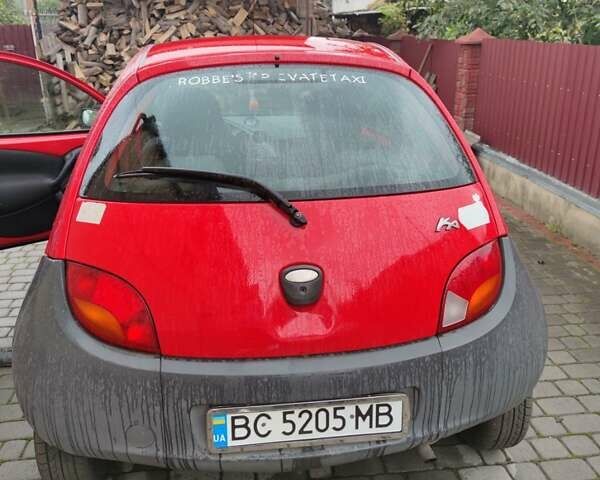 Красный Форд КА, объемом двигателя 1.3 л и пробегом 130 тыс. км за 2650 $, фото 3 на Automoto.ua