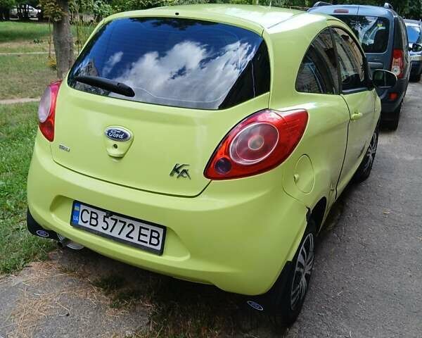 Желтый Форд КА, объемом двигателя 1.2 л и пробегом 163 тыс. км за 4600 $, фото 2 на Automoto.ua