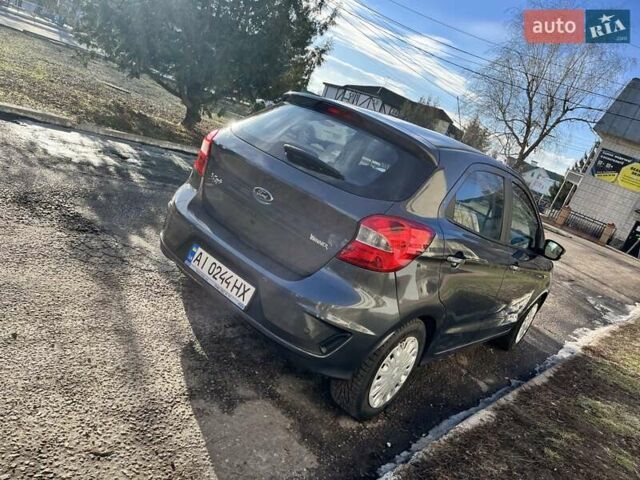 Серый Форд КА, объемом двигателя 1.2 л и пробегом 110 тыс. км за 7500 $, фото 3 на Automoto.ua