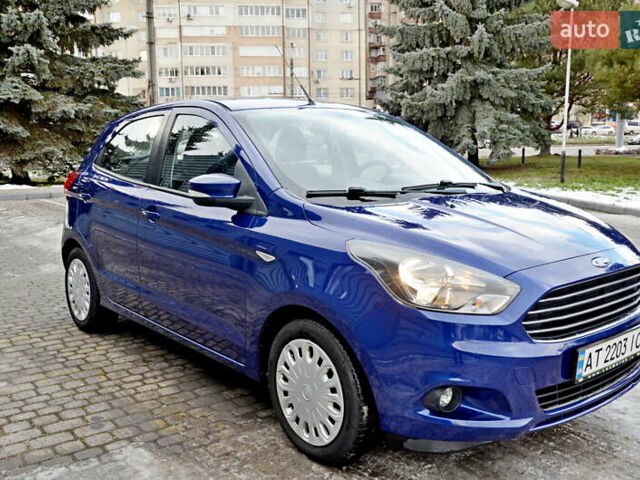Синий Форд КА, объемом двигателя 1.2 л и пробегом 185 тыс. км за 7200 $, фото 2 на Automoto.ua