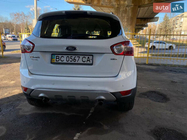Белый Форд Куга, объемом двигателя 2 л и пробегом 299 тыс. км за 10100 $, фото 5 на Automoto.ua