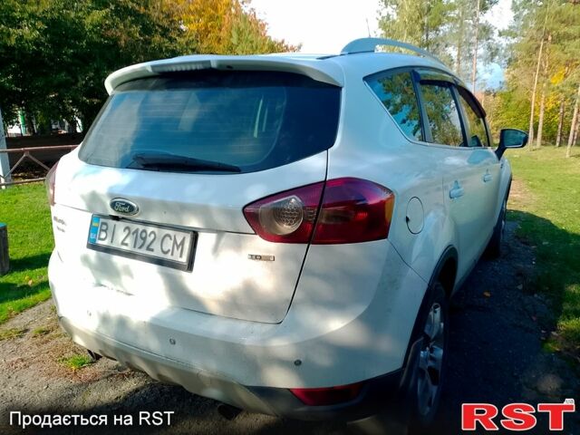 Форд Куга 2010 в Миргороде на Automoto.ua Белый Форд Куга, объемом двигателя 2 л и пробегом 207 тыс. км за 9999 $, фото 6 на Automoto.ua