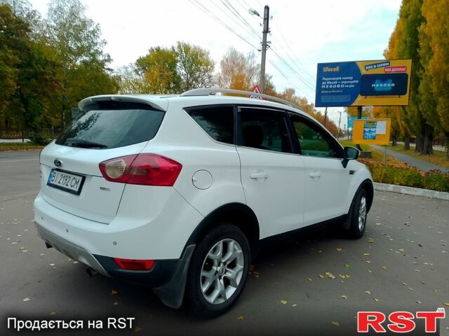 Форд Куга 2010 в Миргороде на Automoto.ua Белый Форд Куга, объемом двигателя 2 л и пробегом 207 тыс. км за 9999 $, фото 4 на Automoto.ua