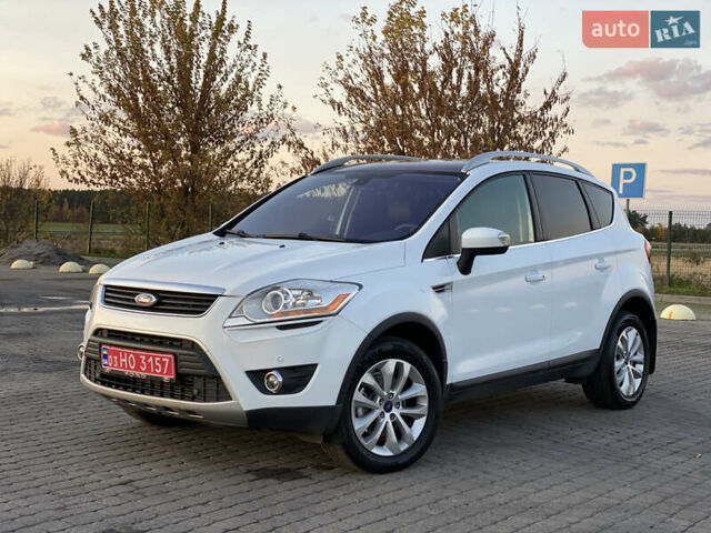 Форд Куга 2011 в Радивилове на Automoto.ua Белый Форд Куга, объемом двигателя 2 л и пробегом 257 тыс. км за 9950 $, фото 7 на Automoto.ua