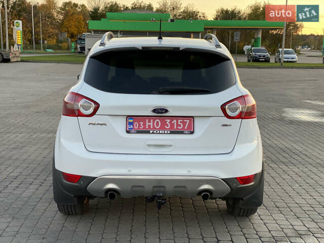 Форд Куга 2011 в Радивилове на Automoto.ua Белый Форд Куга, объемом двигателя 2 л и пробегом 257 тыс. км за 9950 $, фото 17 на Automoto.ua