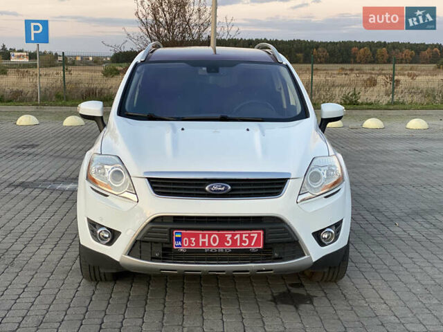 Форд Куга 2011 в Радивилове на Automoto.ua Белый Форд Куга, объемом двигателя 2 л и пробегом 257 тыс. км за 9950 $, фото 18 на Automoto.ua