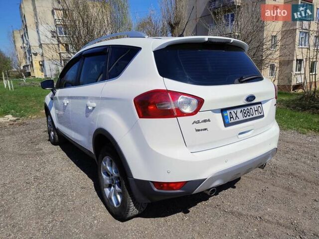 Білий Форд Куга, об'ємом двигуна 2 л та пробігом 173 тис. км за 9000 $, фото 7 на Automoto.ua
