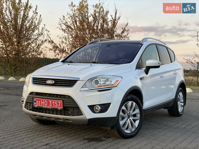 Форд Куга 2011 в Радивилове на Automoto.ua Белый Форд Куга, объемом двигателя 2 л и пробегом 257 тыс. км за 9950 $, фото 5 на Automoto.ua