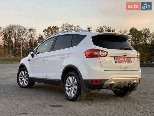 Форд Куга 2011 в Радивилове на Automoto.ua Белый Форд Куга, объемом двигателя 2 л и пробегом 257 тыс. км за 9950 $, фото 13 на Automoto.ua