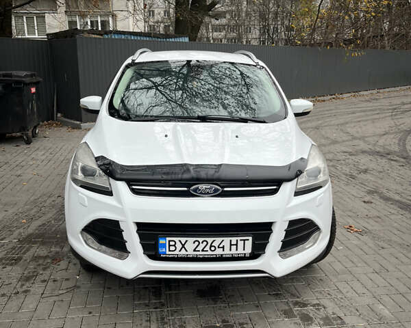 Белый Форд Куга, объемом двигателя 2 л и пробегом 213 тыс. км за 12300 $, фото 1 на Automoto.ua