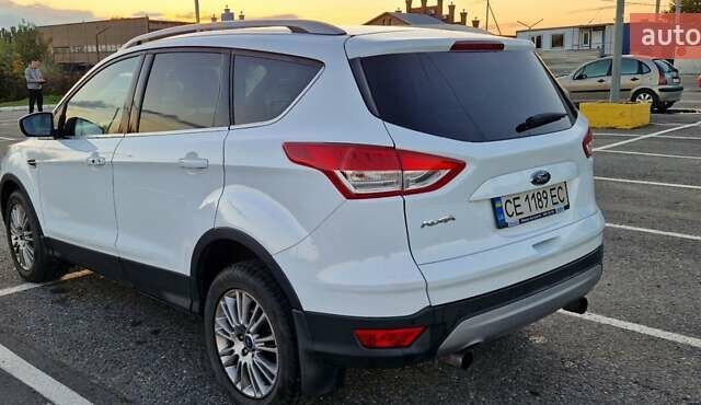 Форд Куга 2013 в Черновцах на Automoto.ua Белый Форд Куга, объемом двигателя 2 л и пробегом 211 тыс. км за 13999 $, фото 9 на Automoto.ua