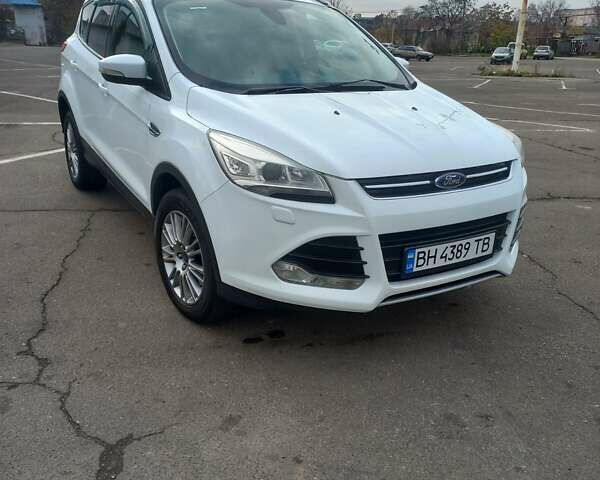 Белый Форд Куга, объемом двигателя 2 л и пробегом 123 тыс. км за 13200 $, фото 16 на Automoto.ua