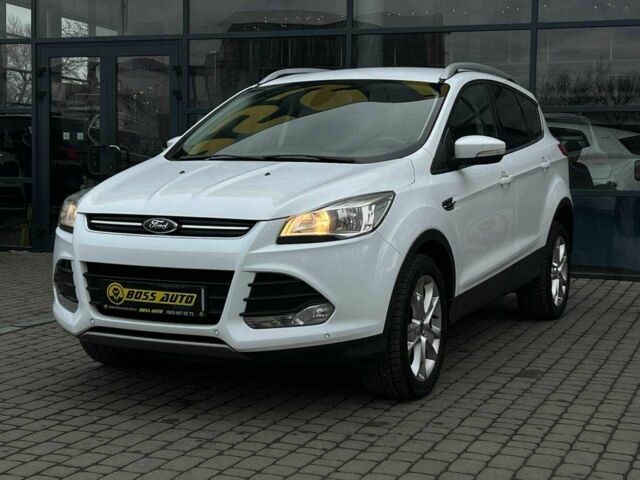 Белый Форд Куга, объемом двигателя 2 л и пробегом 228 тыс. км за 13800 $, фото 2 на Automoto.ua