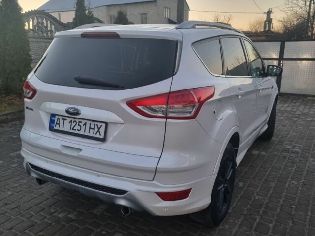 Белый Форд Куга, объемом двигателя 2 л и пробегом 220 тыс. км за 14600 $, фото 1 на Automoto.ua