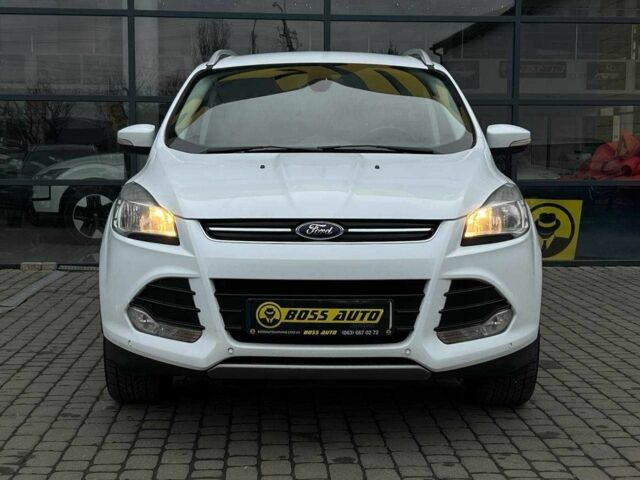 Белый Форд Куга, объемом двигателя 2 л и пробегом 228 тыс. км за 13800 $, фото 1 на Automoto.ua