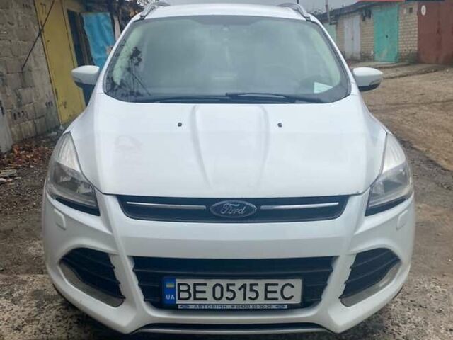 Белый Форд Куга, объемом двигателя 2 л и пробегом 152 тыс. км за 14500 $, фото 1 на Automoto.ua