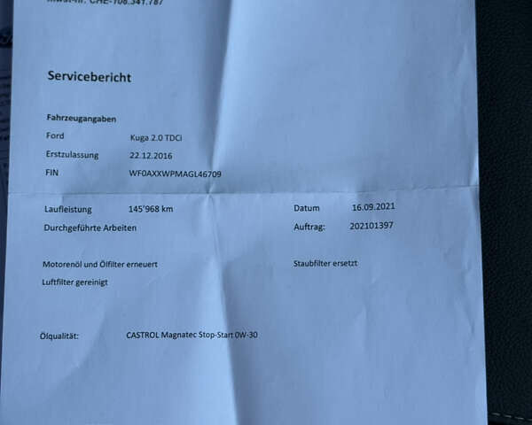Белый Форд Куга, объемом двигателя 2 л и пробегом 209 тыс. км за 16200 $, фото 108 на Automoto.ua