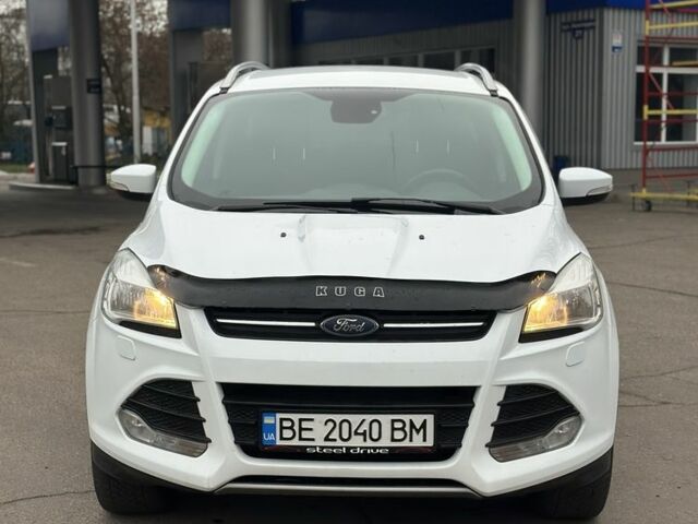 Белый Форд Куга, объемом двигателя 2 л и пробегом 177 тыс. км за 13500 $, фото 2 на Automoto.ua