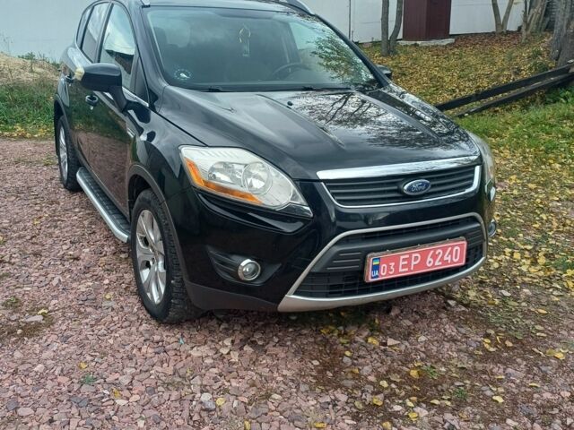 Черный Форд Куга, объемом двигателя 2 л и пробегом 259 тыс. км за 10600 $, фото 7 на Automoto.ua