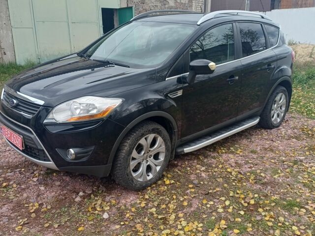 Черный Форд Куга, объемом двигателя 2 л и пробегом 259 тыс. км за 10600 $, фото 2 на Automoto.ua