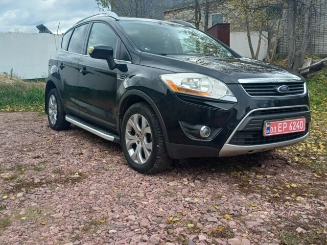 Черный Форд Куга, объемом двигателя 2 л и пробегом 259 тыс. км за 10600 $, фото 6 на Automoto.ua