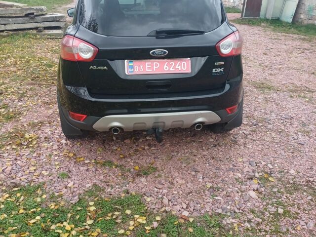 Черный Форд Куга, объемом двигателя 2 л и пробегом 262 тыс. км за 10500 $, фото 7 на Automoto.ua