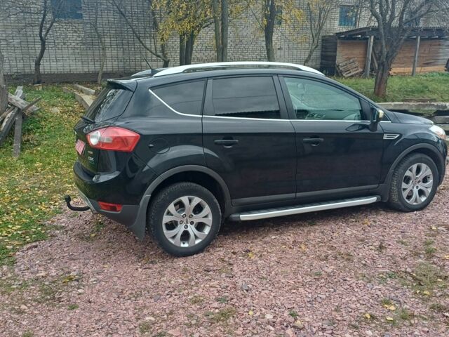 Черный Форд Куга, объемом двигателя 2 л и пробегом 259 тыс. км за 10600 $, фото 4 на Automoto.ua