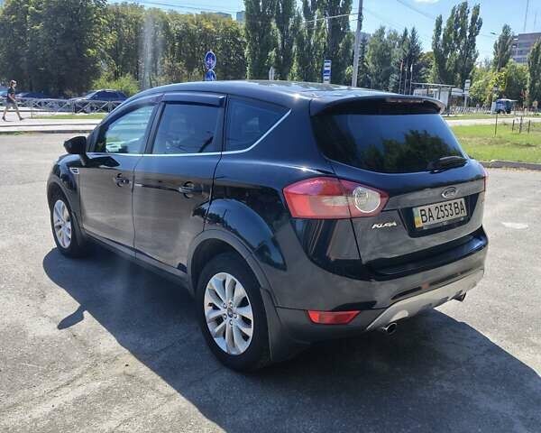 Черный Форд Куга, объемом двигателя 2 л и пробегом 150 тыс. км за 8500 $, фото 4 на Automoto.ua