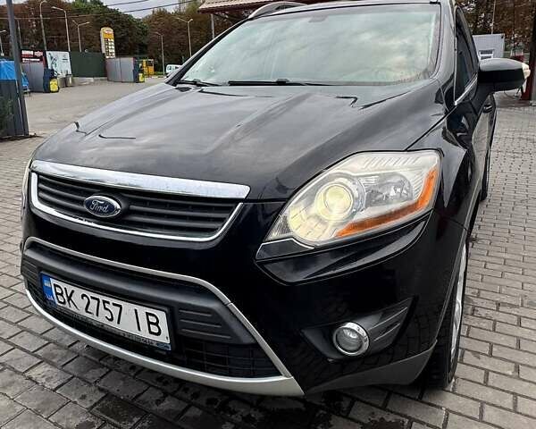 Черный Форд Куга, объемом двигателя 2 л и пробегом 406 тыс. км за 9900 $, фото 4 на Automoto.ua
